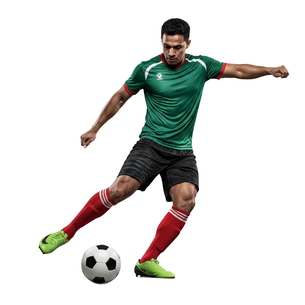 DBBet football betting in Bangladesh: app with pre-match odds, live tracker, and 100% first deposit bonus banner.