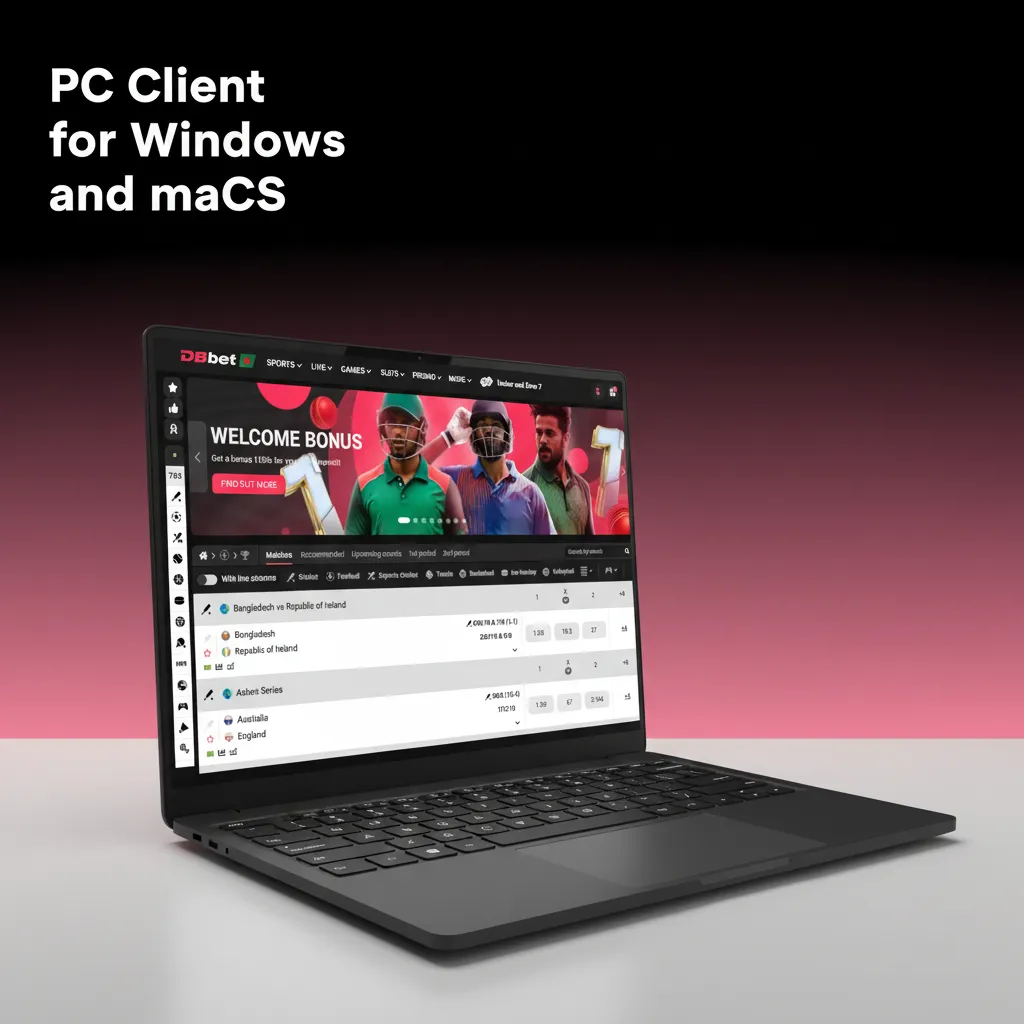Windows and macOS browsers on casino site; no PC client needed for consistent, up-to-date web play.