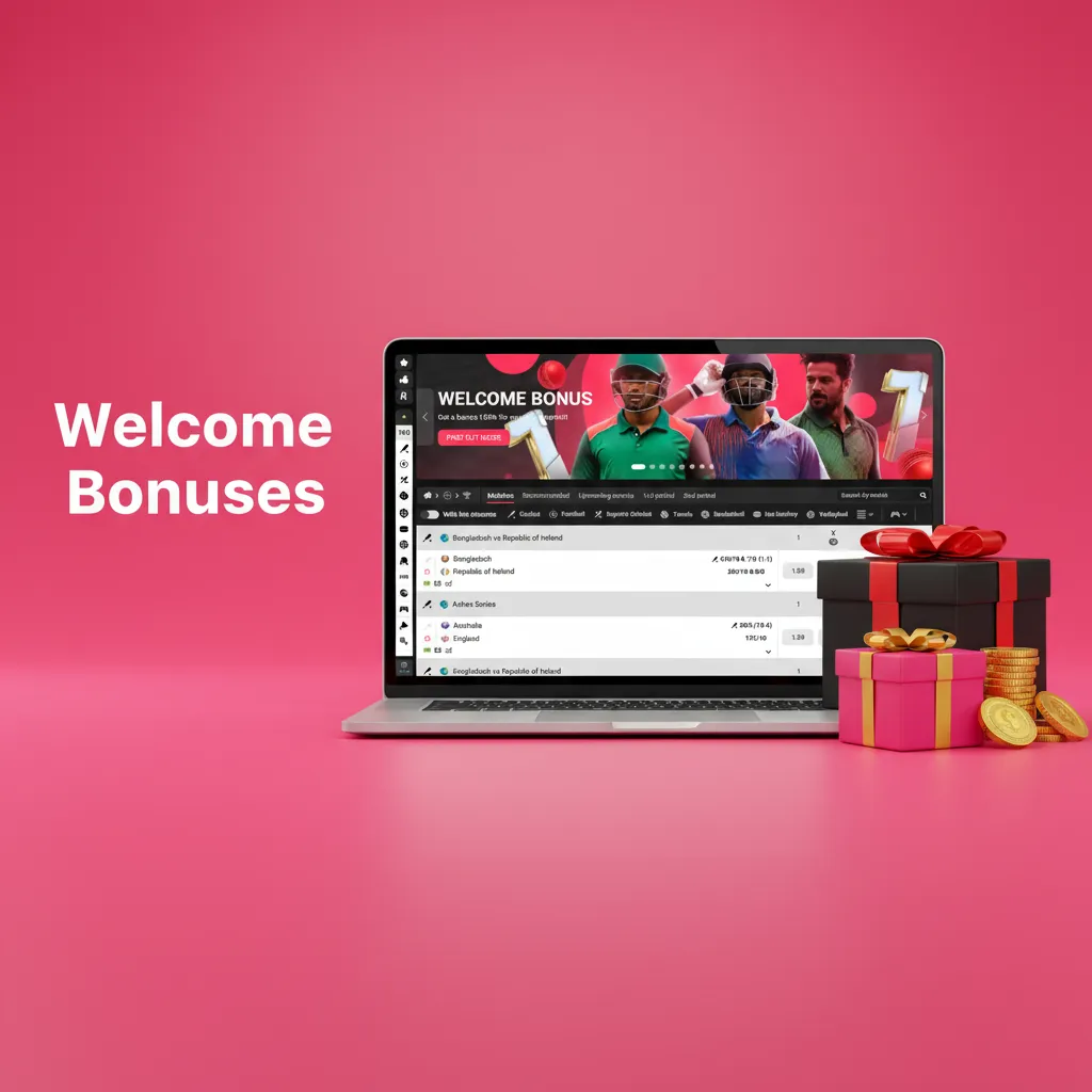 Welcome Bonuses: choose Sports 100% up to €100 or Casino up to €1,500 + 150 free spins. EUR shown with BDT equivalents.