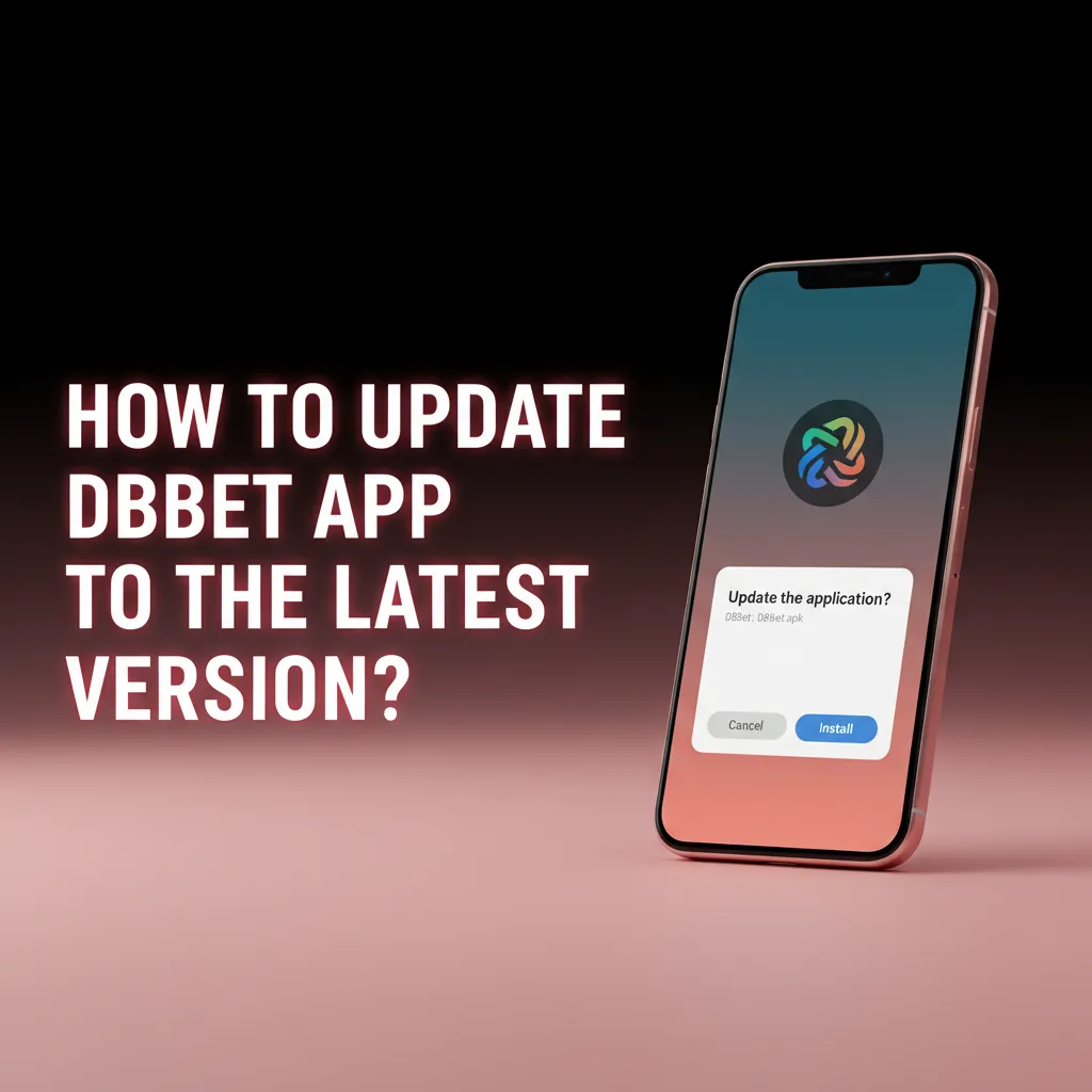 DBBet updates: Android via prompt or APK reinstall; iOS PWA auto-updates. Data kept. Faster, more secure for live betting.