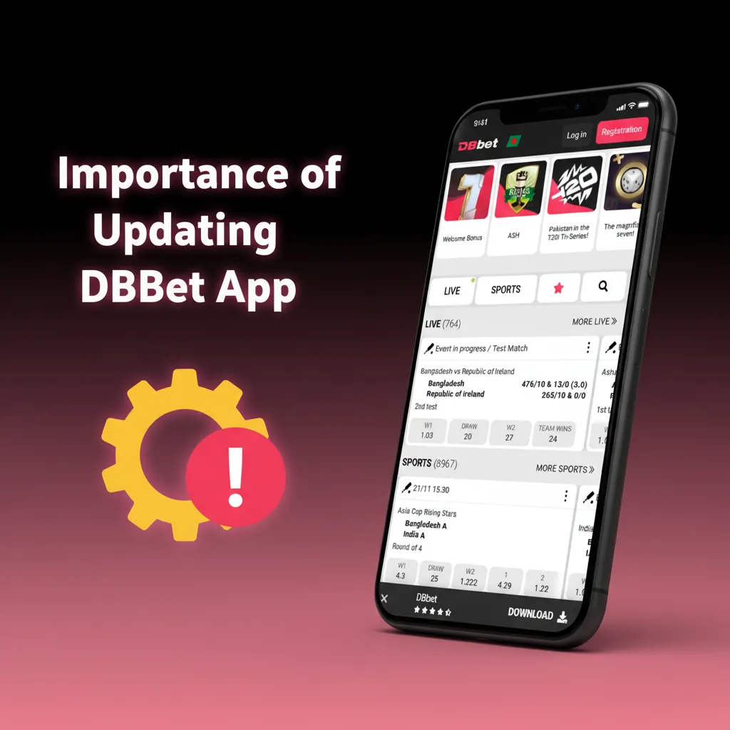 DBBet app update benefits: security, new markets, fewer crashes, faster odds, stable video, quicker payments in Bangladesh