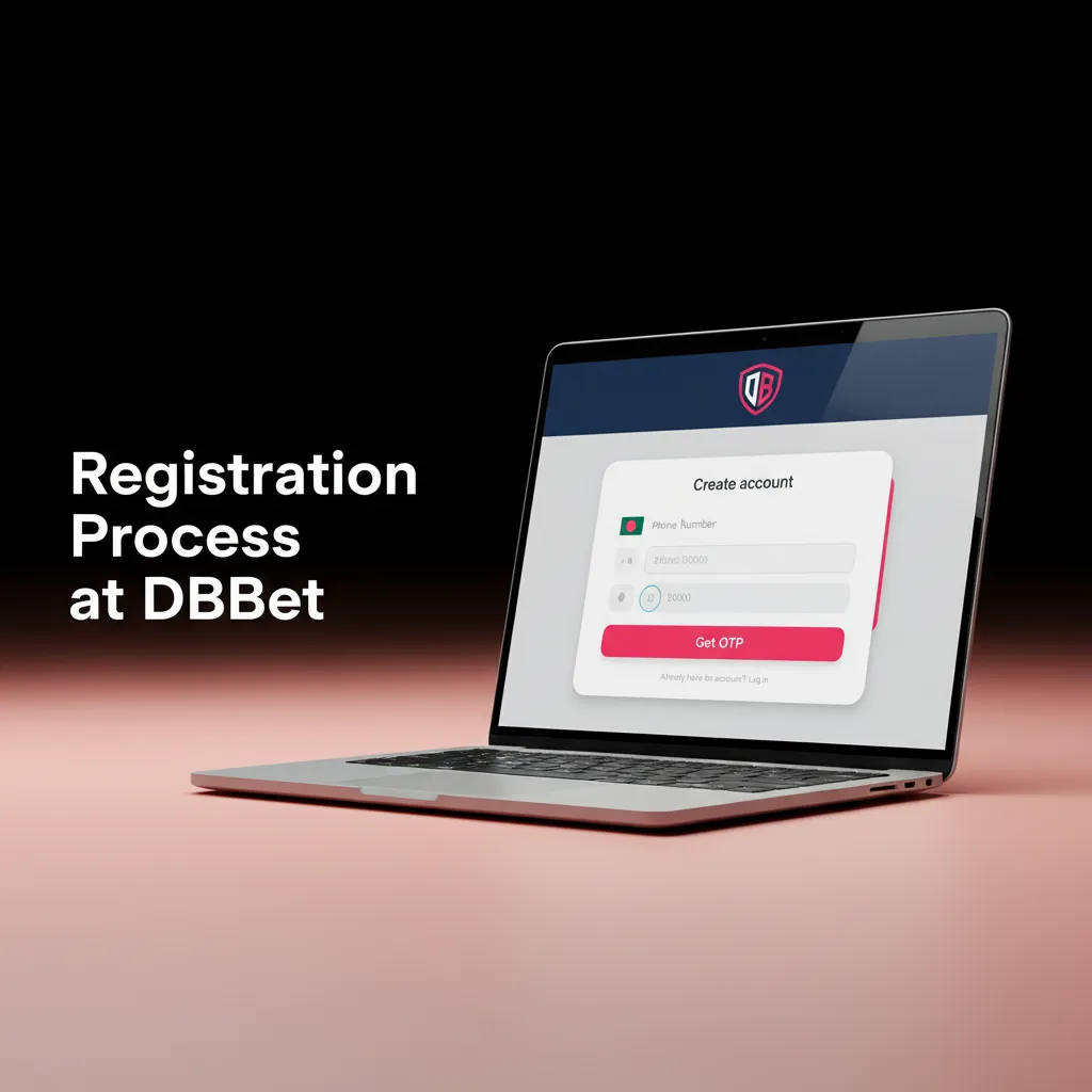 DBBet sign-up steps: register by email/phone/social, confirm 18+, verify code, deposit via Visa, Skrill, Neteller from €10