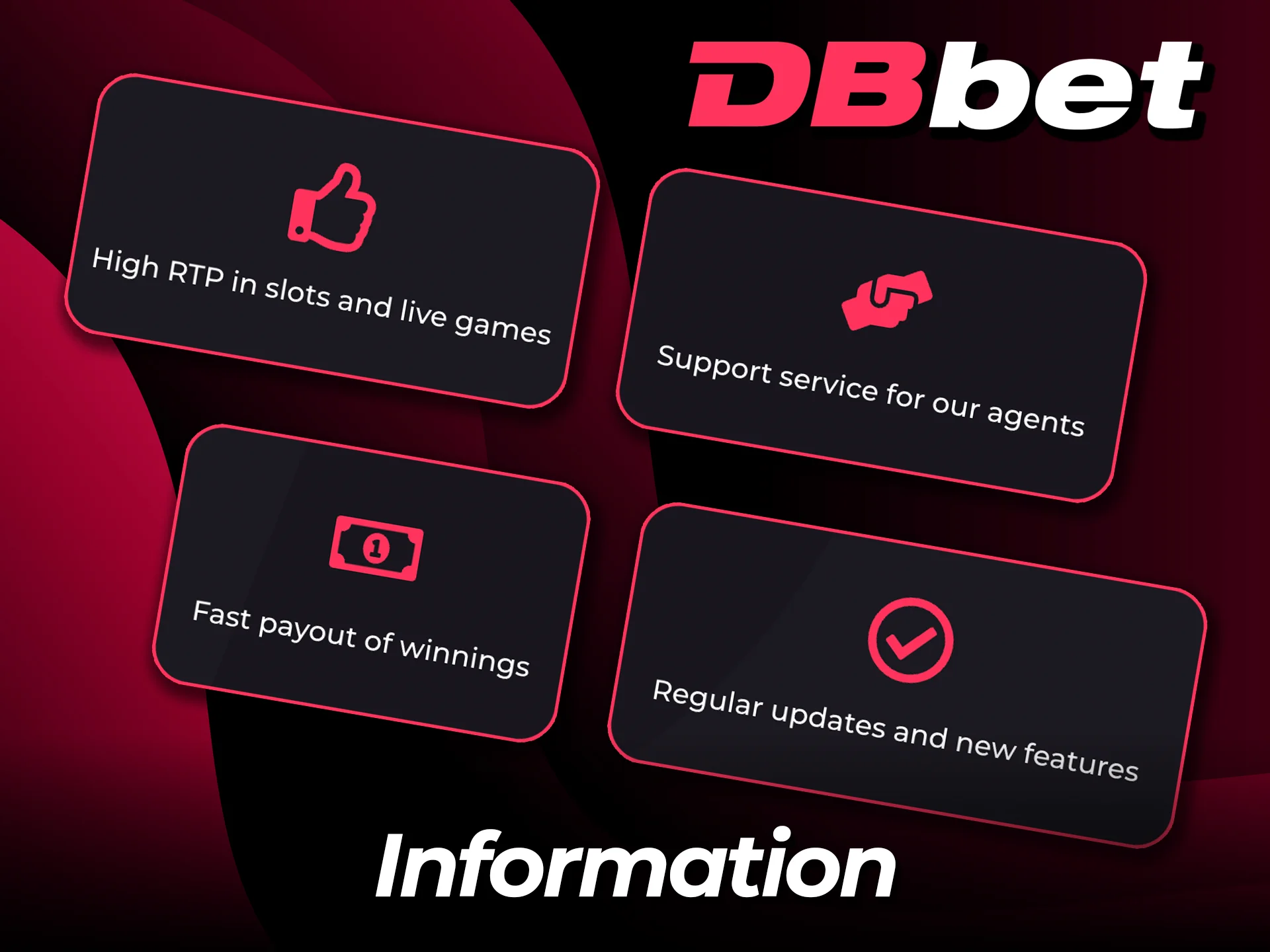 Learn more about DBbet casino and join a trusted global gaming brand.