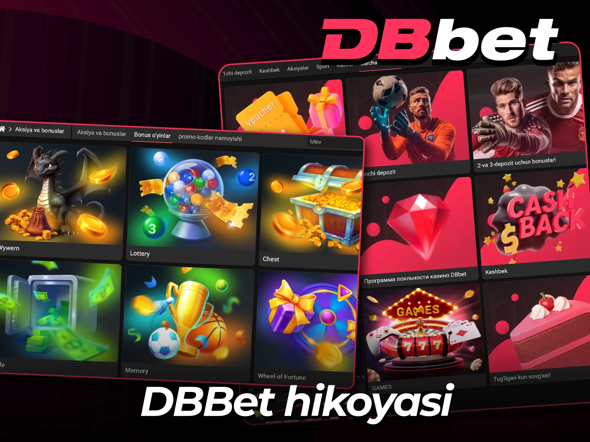 DBbet tarixi va rivojlanishini kashf eting.