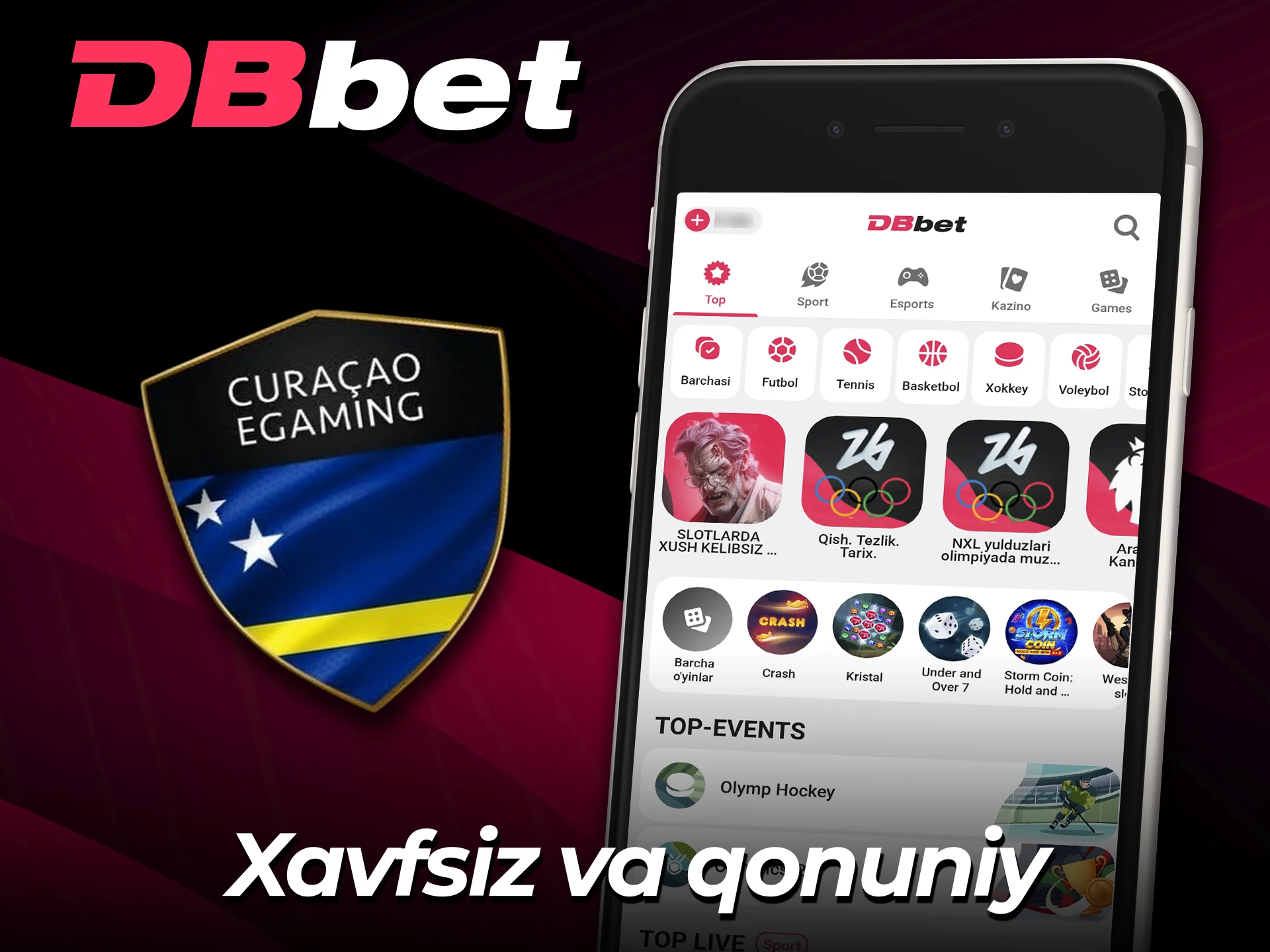 DBBet ilovasi O'zbekistonda xavfsiz va litsenziyalangan.