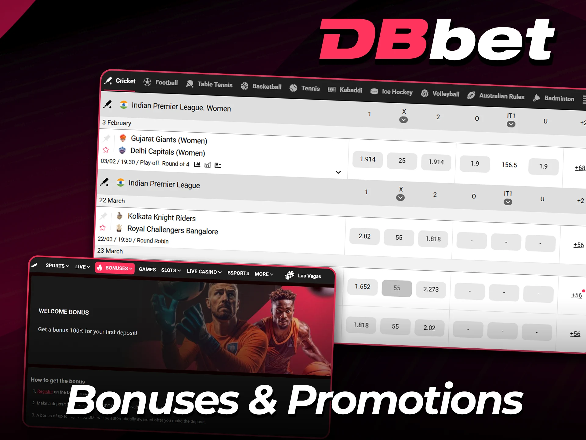 Claim IPL rewards on the official DBbet website.