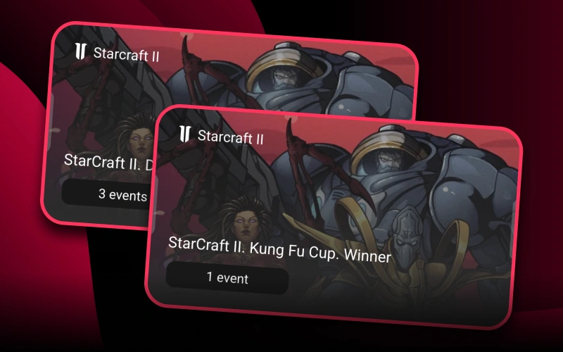 StarCraft betting is available at DBbet sports platform.
